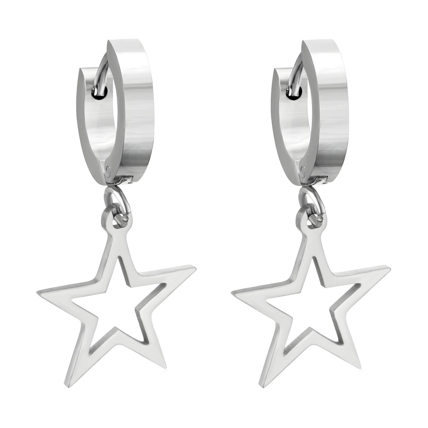 Star Drop Earrings