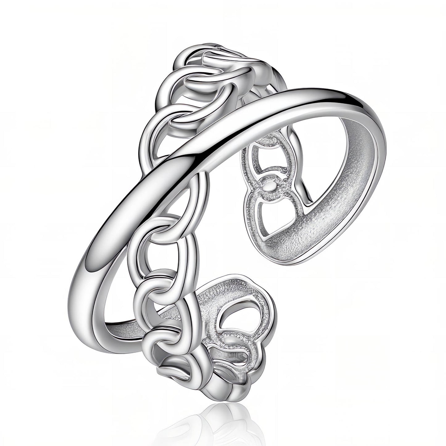 'In Chains' Adjustable Ring