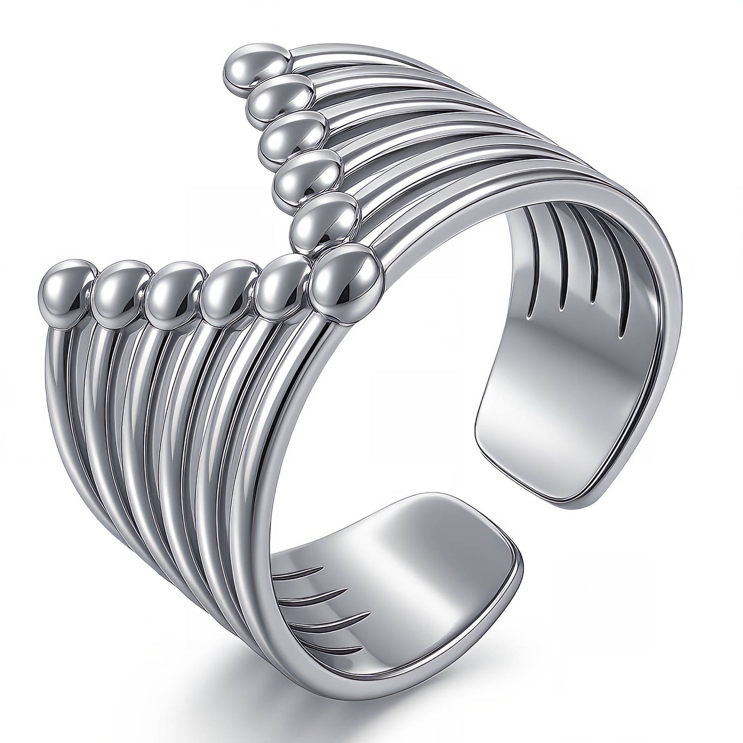 "V" Ring, Adjustable Stainless Steel