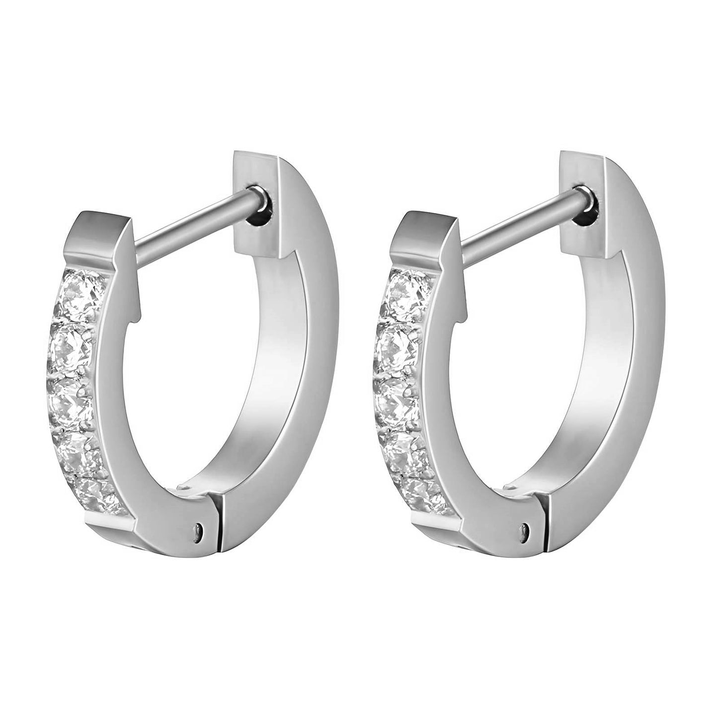 Silver and CZ Higgies