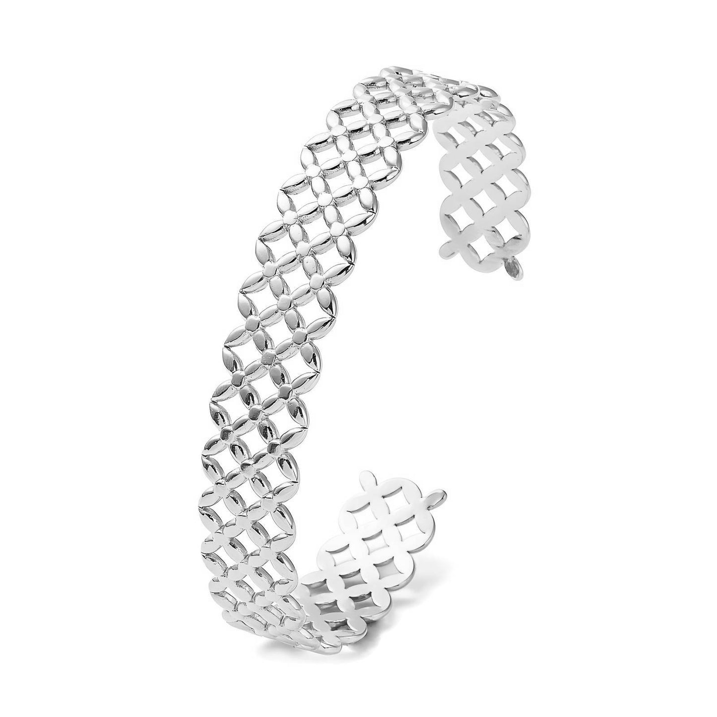 Floral Grid Bracelet