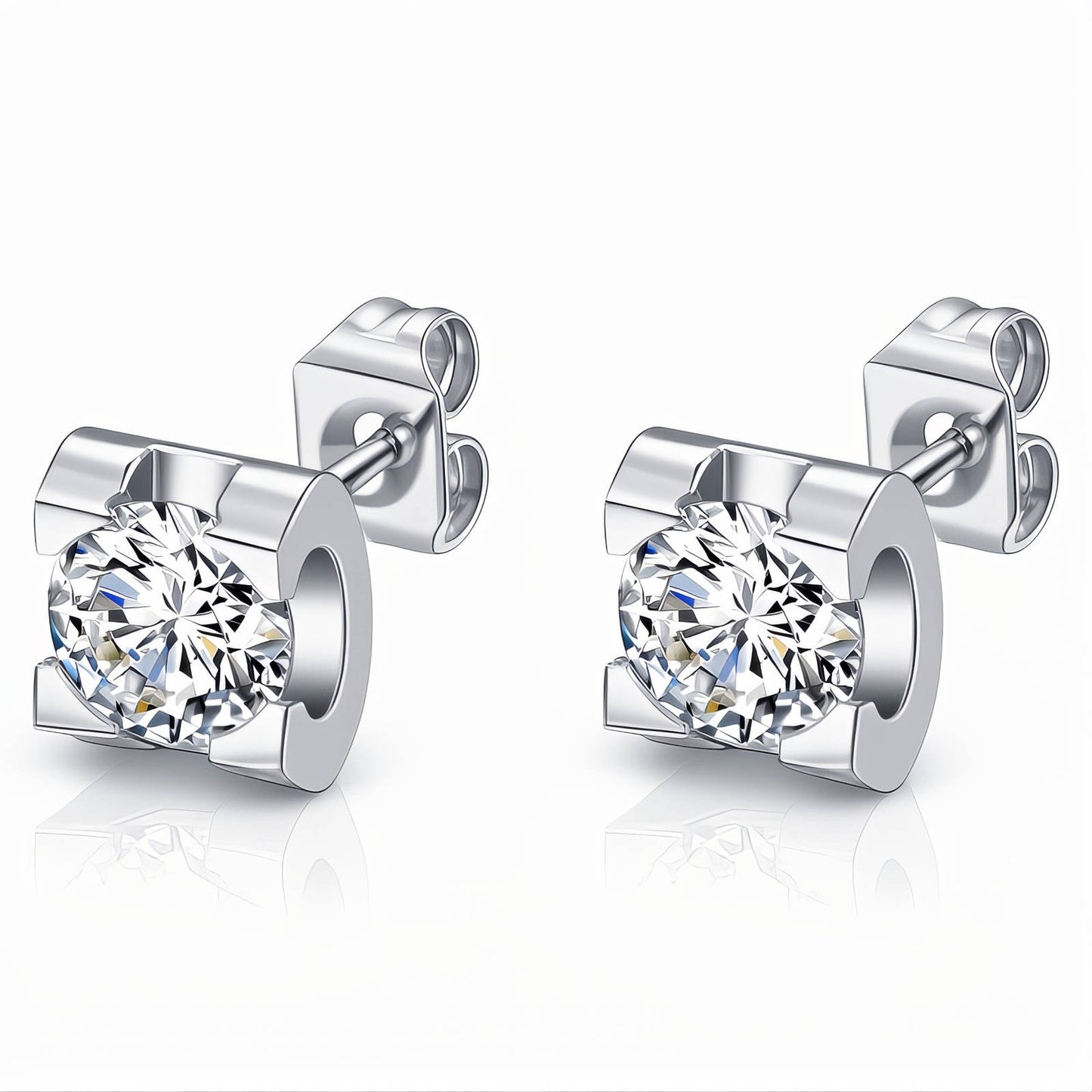 'The Sparkle' Studs, Stainless Steel