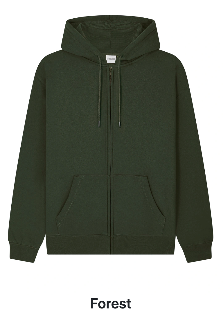 Comfort Zip up Hoodie