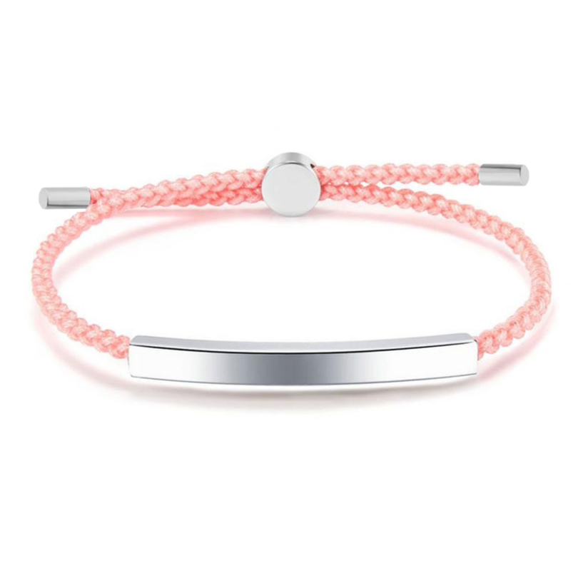 Stainless Steel & Rope Bracelet
