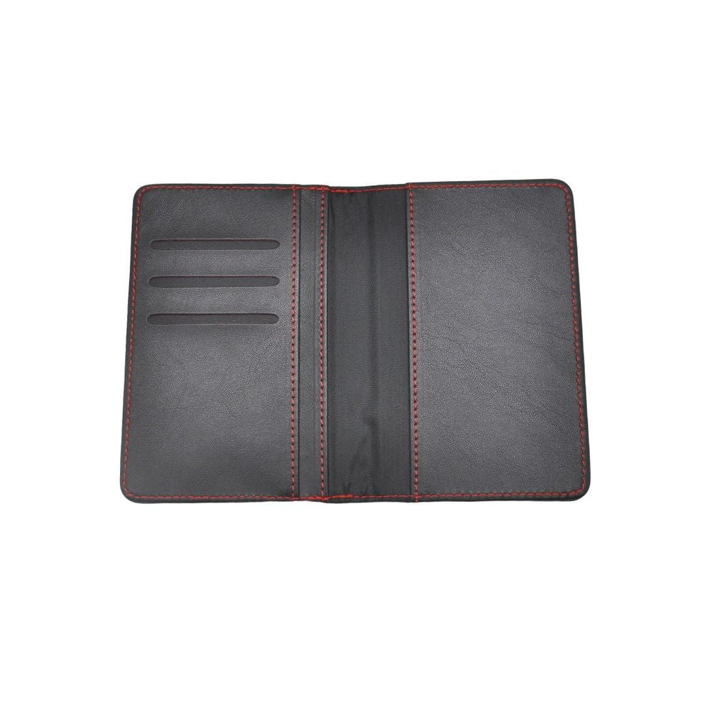 PU Black Passport Cover