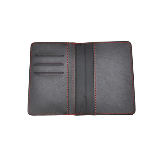 PU Black Passport Cover