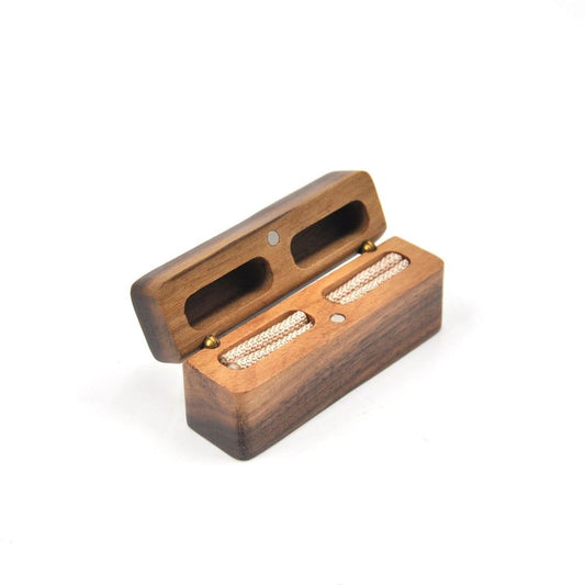 Natural Wooden Wedding Ring Box
