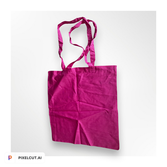 Pink Tote Bag