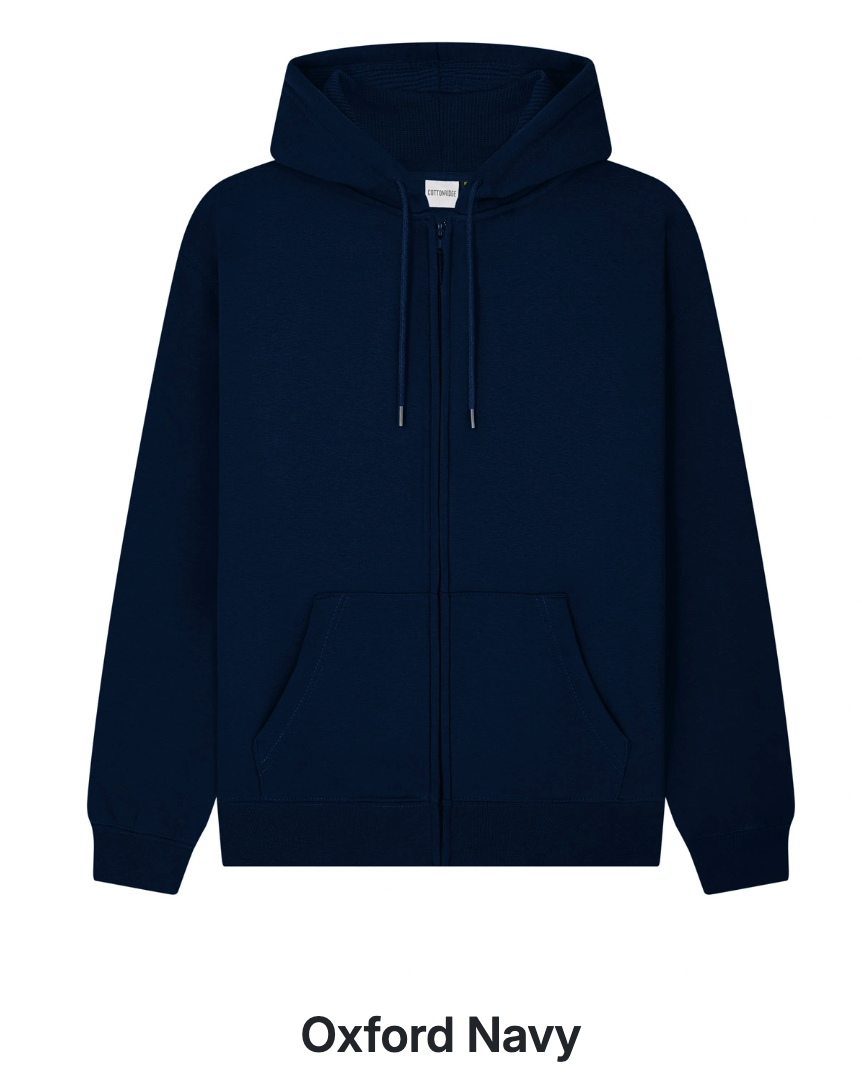 Comfort Zip up Hoodie