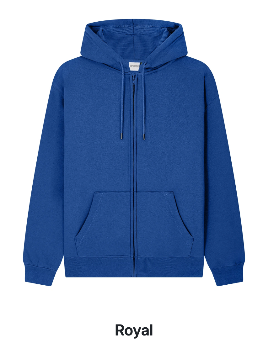 Comfort Zip up Hoodie