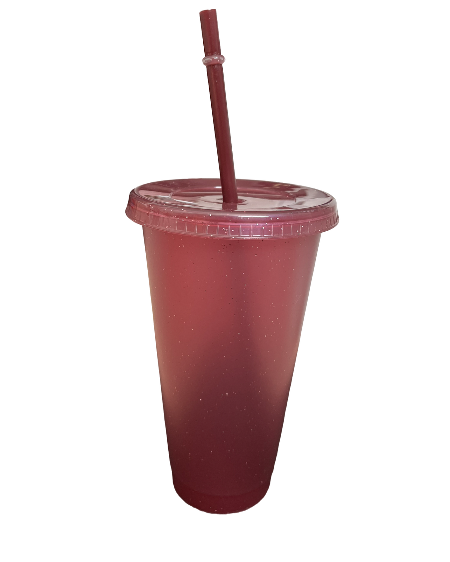 Personalised 20oz cup with lid and straw