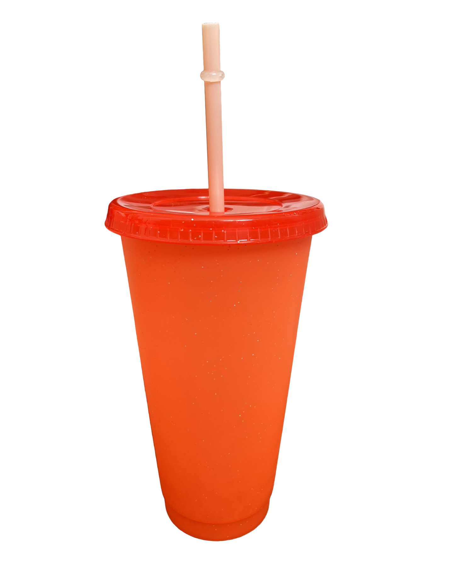 Personalised 20oz cup with lid and straw