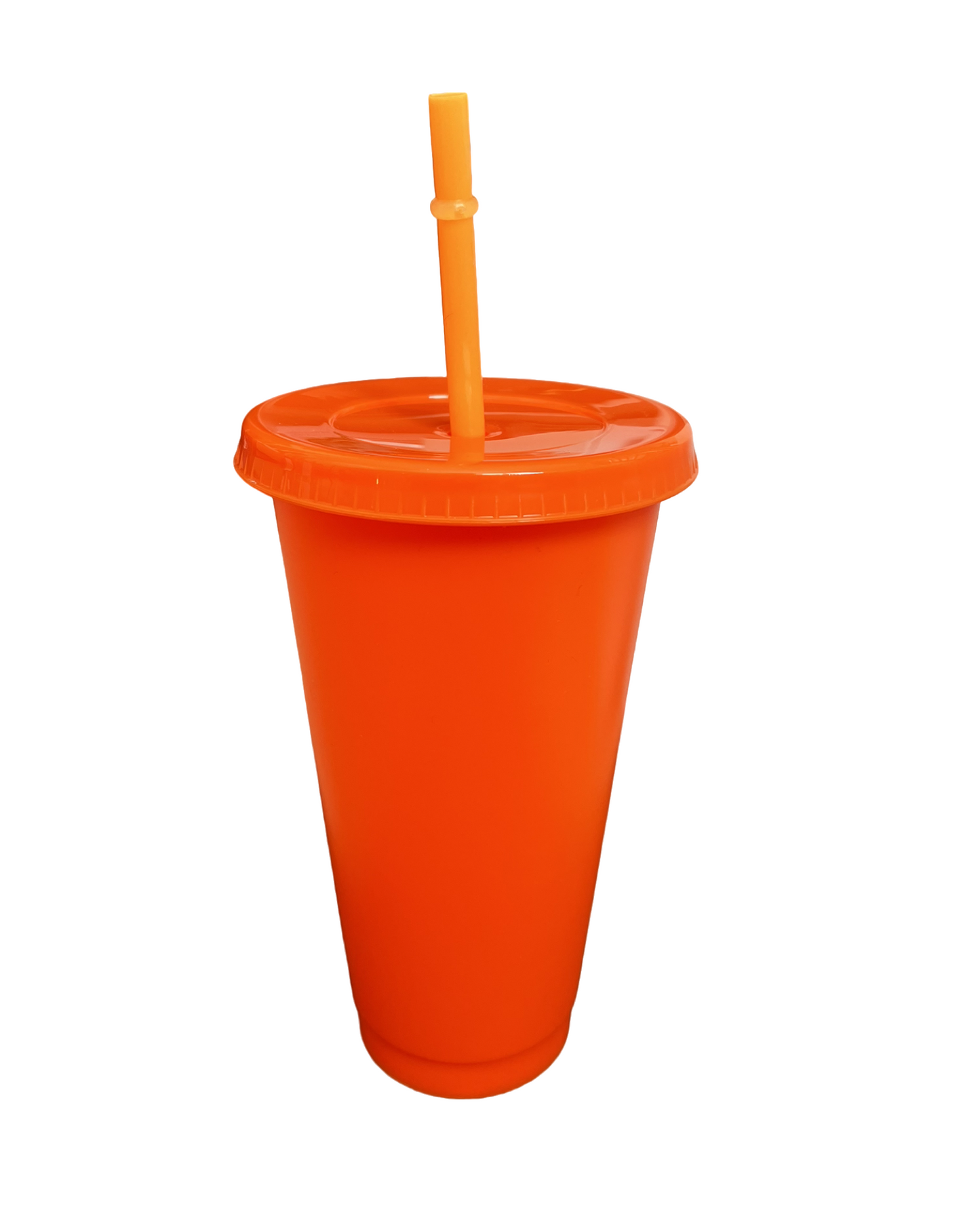 Personalised 20oz cup with lid and straw